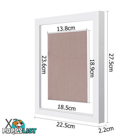 11 pcs Photo Frames Set Wall White