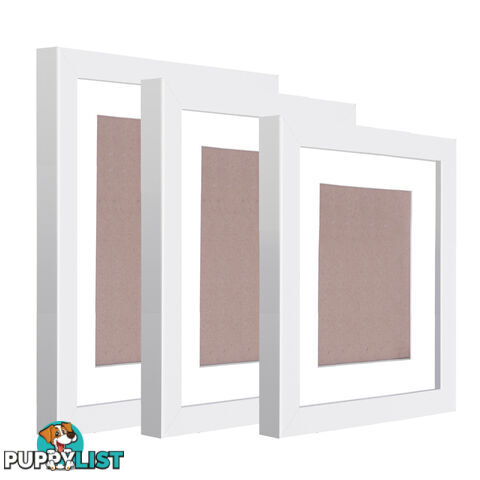 11 pcs Photo Frames Set Wall White