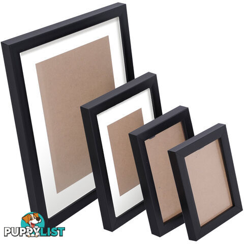 26 pcs Photo Frames Set Wall Black