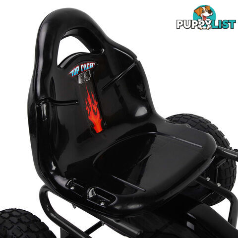 Kids Pedal Go Kart - Black