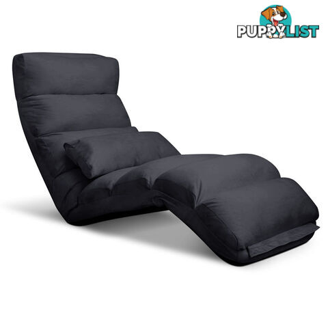 Lounge Sofa Chair - 75 Adjustable Angles  Charcoal