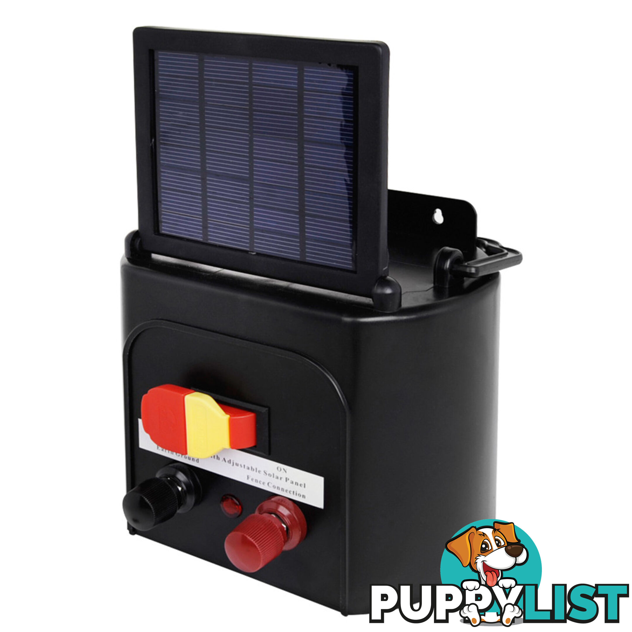 3km Solar Power Electric Fence Energiser Charger