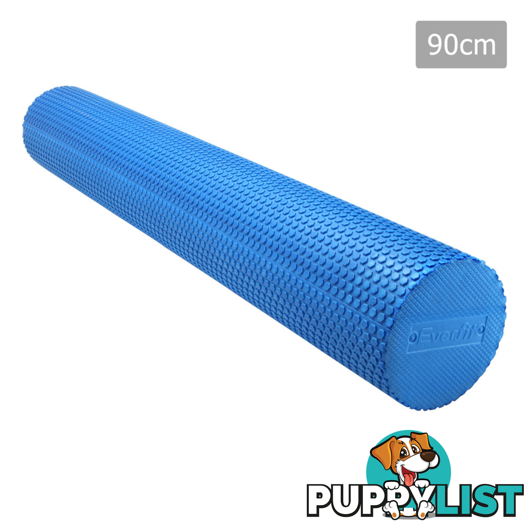 Yoga Gym Pilates EVA Stick Foam Roller Pink 79 x 13cm