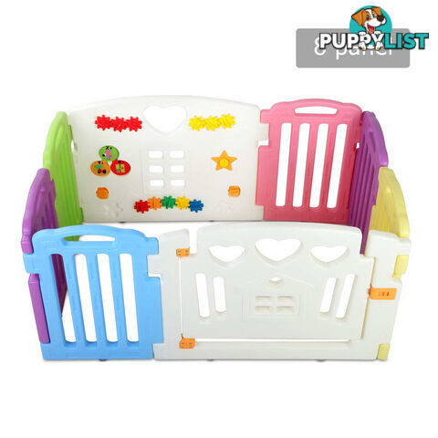 8 Panels Interactive Baby Playpen