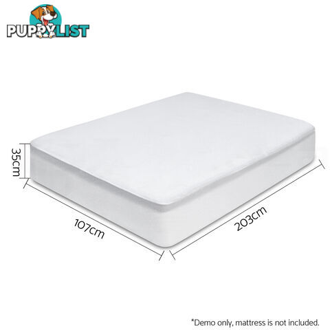 Waterproof Bamboo Mattress Protector - Queen