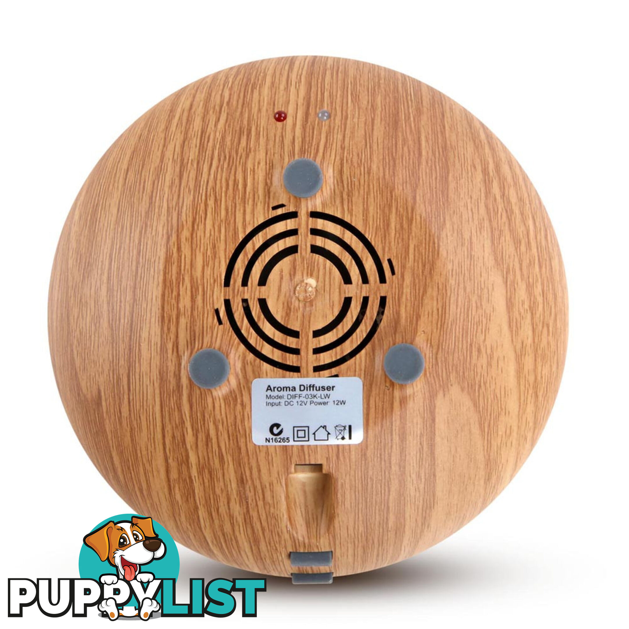 160ml 4-in-1 Aroma Diffuser Light Wood