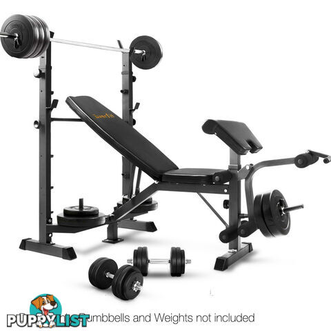 Multi-functional Fitness Bench Black