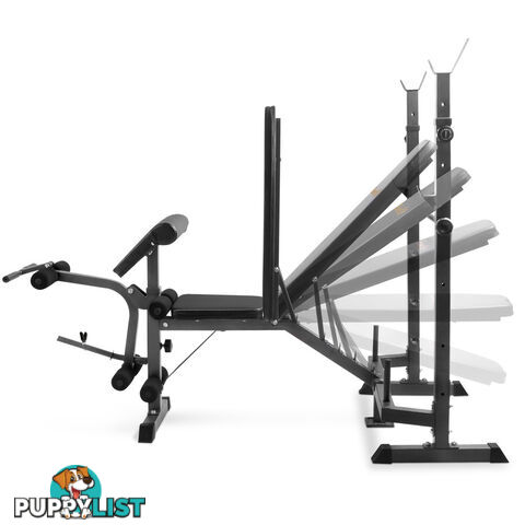 Multi-functional Fitness Bench Black