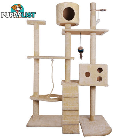 Large Cat Tree 170cm Beige