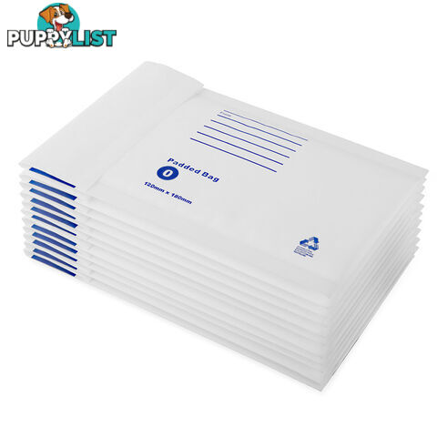 Set of 200 Bubble Padded Mailer Bag - 160mm x 230mm