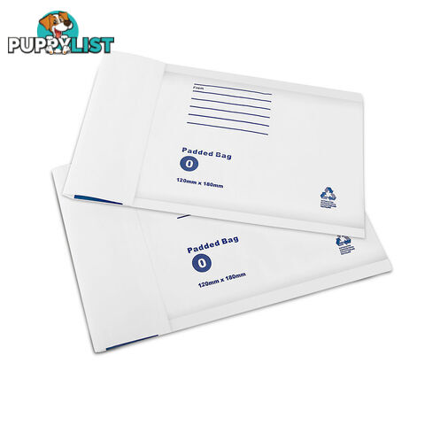 Set of 200 Bubble Padded Mailer Bag - 160mm x 230mm