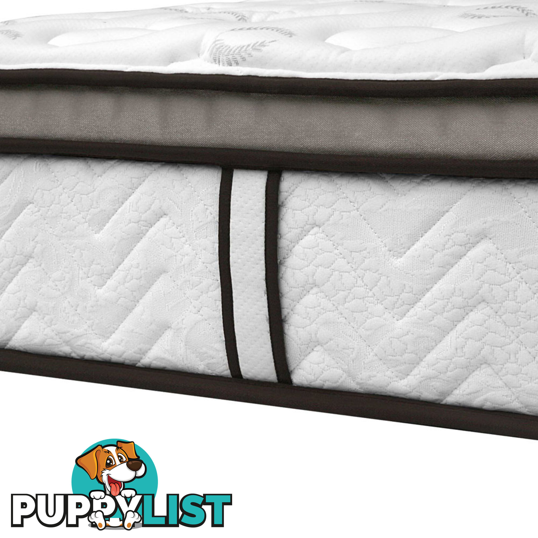 Latex Euro Top Pocket Spring Mattress Back Support Double