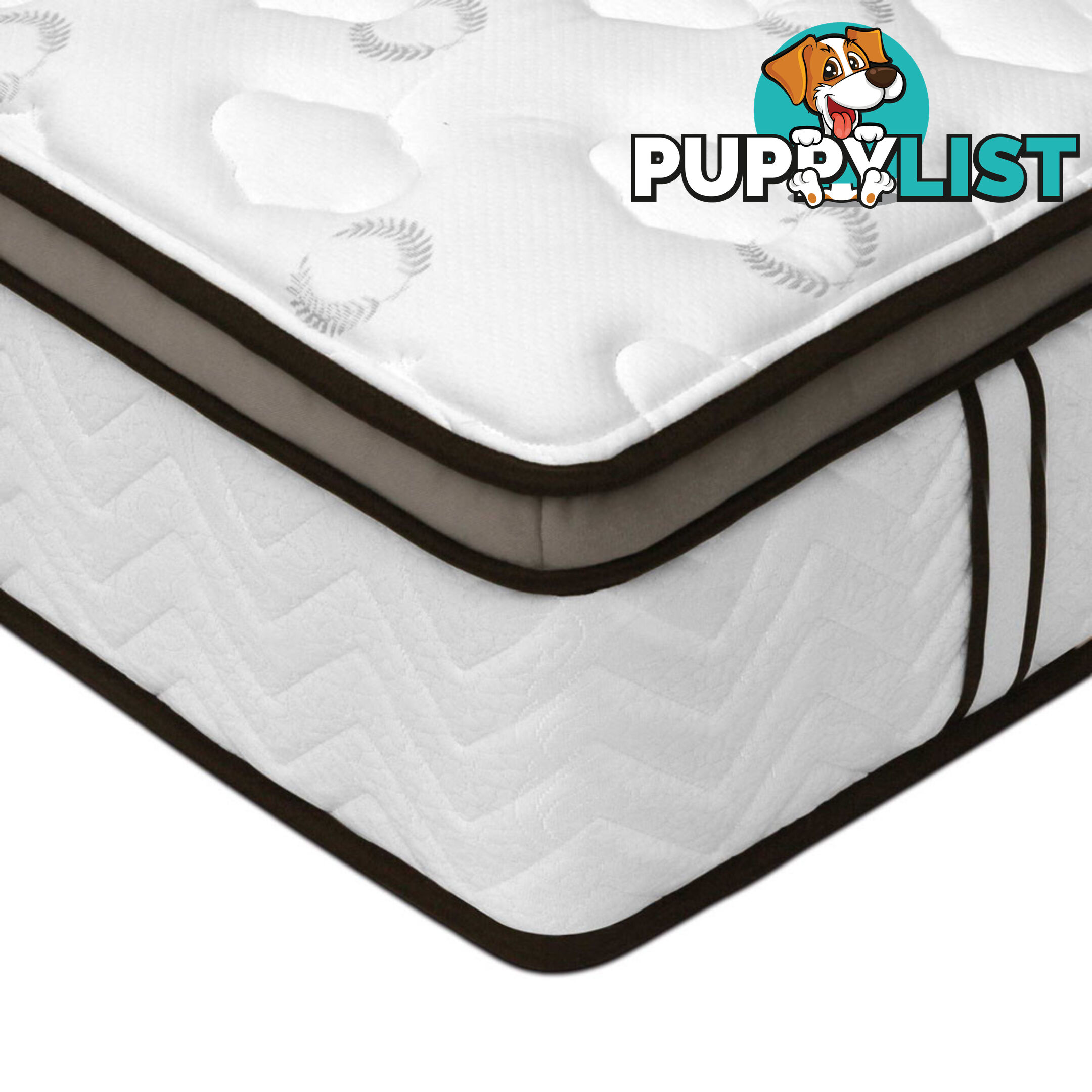 Latex Euro Top Pocket Spring Mattress Back Support Double