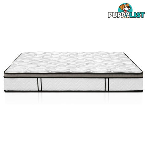 Latex Euro Top Pocket Spring Mattress Back Support Double