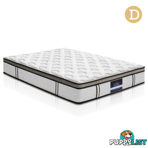 Latex Euro Top Pocket Spring Mattress Back Support Double