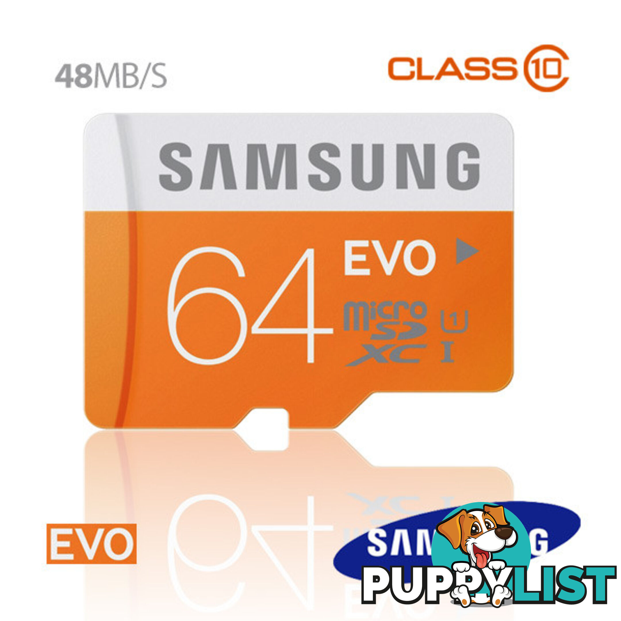 Samsung EVO PLUS 32GB Micro SD Memory Card 80R/20W MB-MC32D