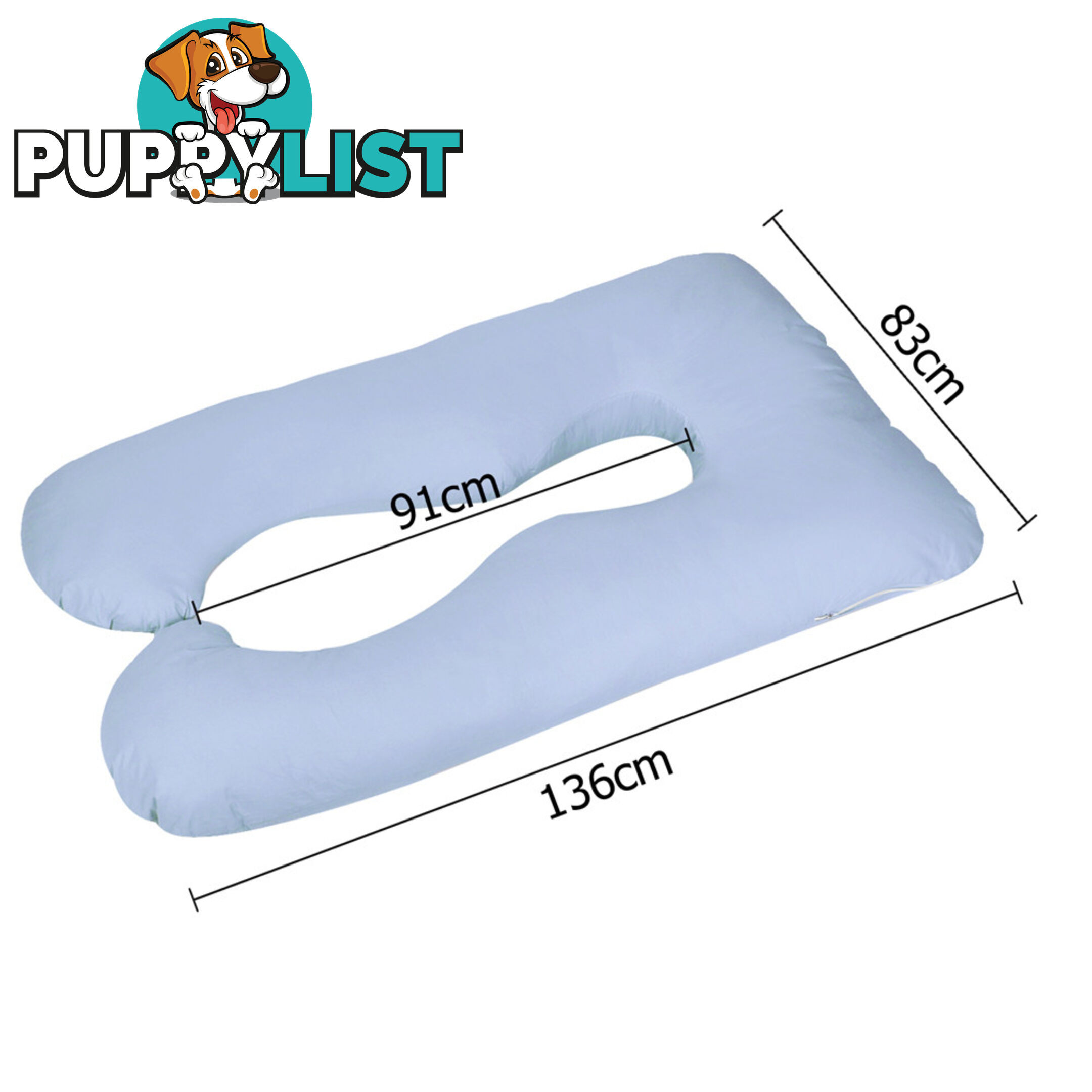 Nursing Support Pillow Feeding Baby Cushion Blue