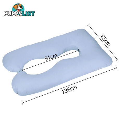 Nursing Support Pillow Feeding Baby Cushion Blue