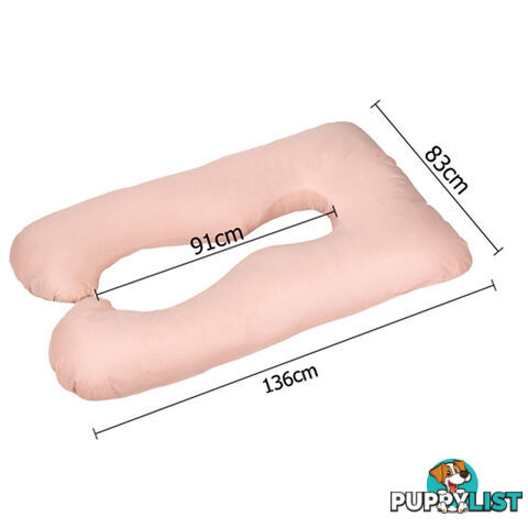 Nursing Support Pillow Feeding Baby Cushion Pink