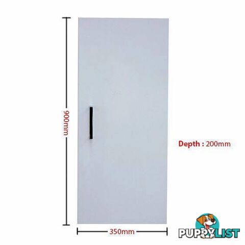 900mm High Single Door Wall Hung Tallboy