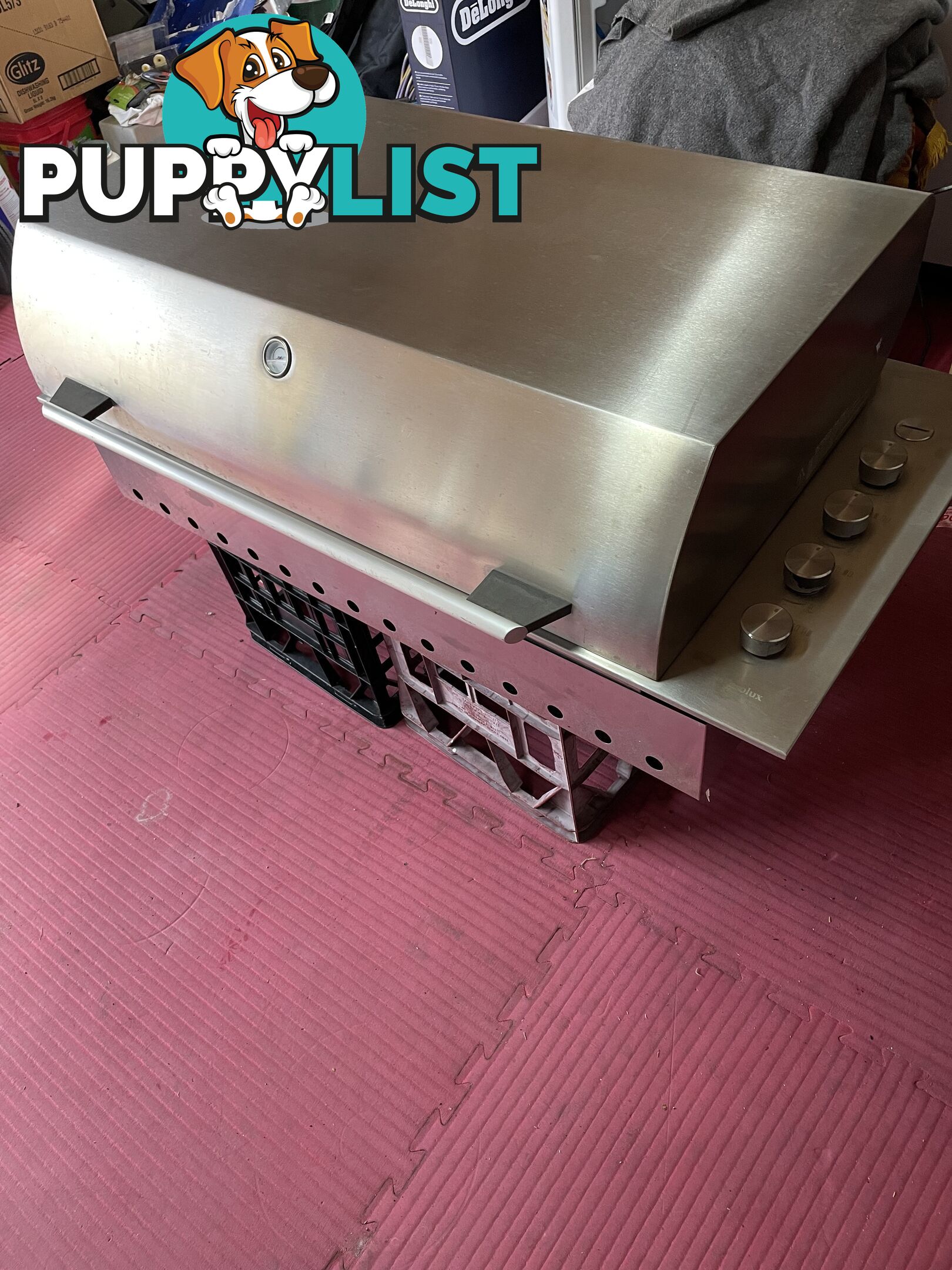 STAINLESS STEEL BARBECUE AND DRAW CABINET