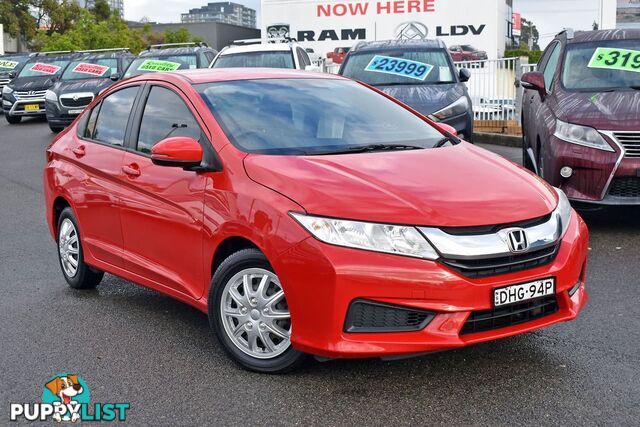 2016 HONDA CITY VTi GM SEDAN