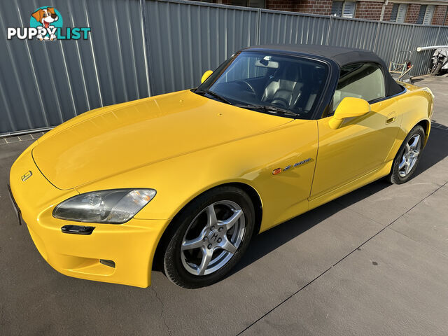 2000 Honda S2000 AP1 Convertible Manual