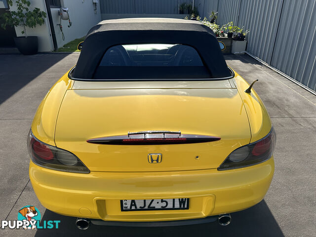 2000 Honda S2000 AP1 Convertible Manual