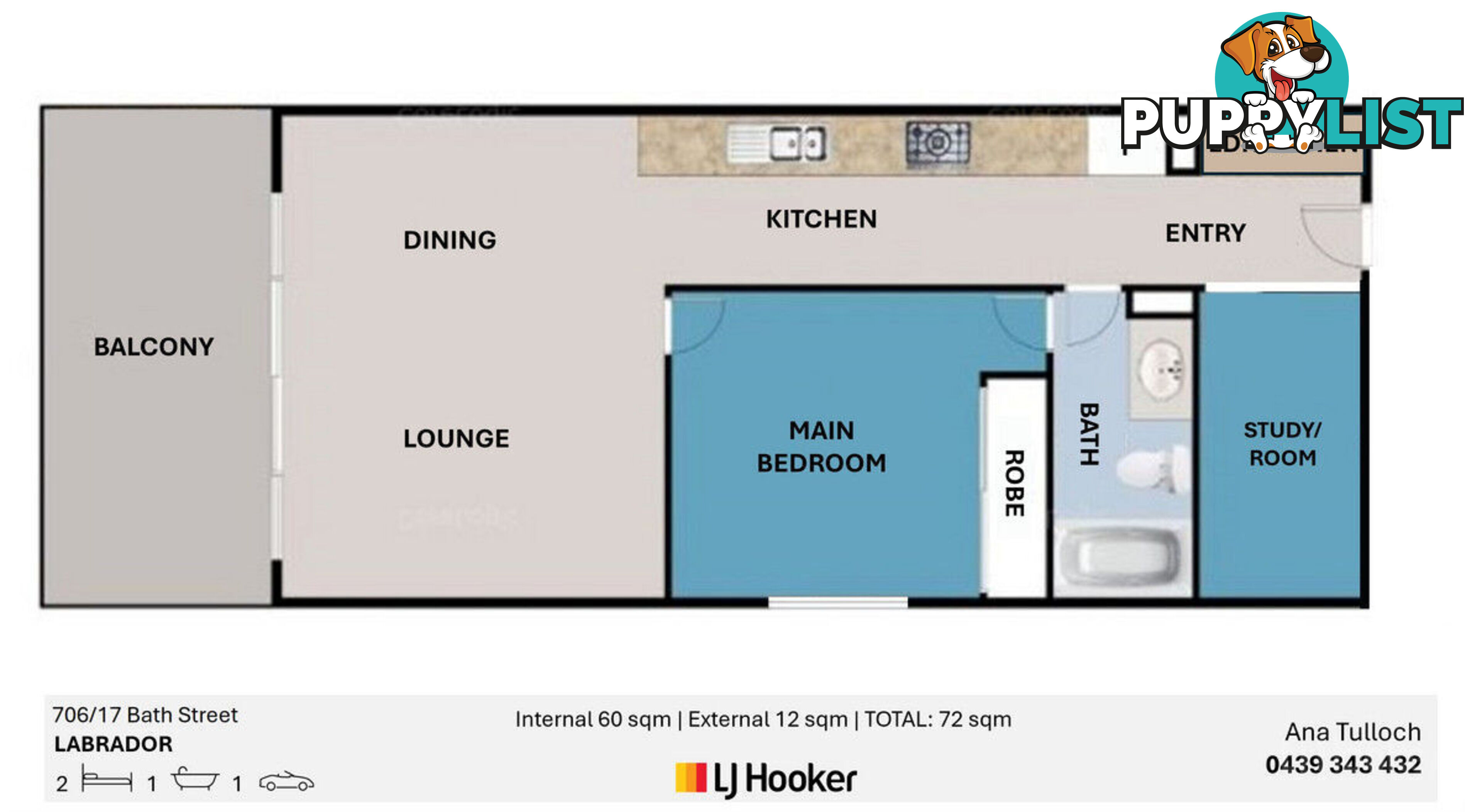 706/17 Bath Street LABRADOR QLD 4215