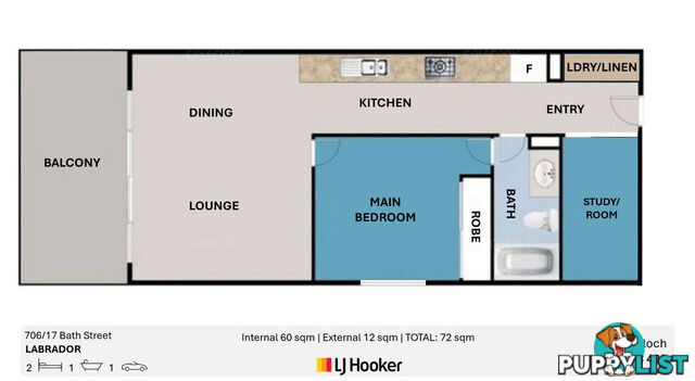 706/17 Bath Street LABRADOR QLD 4215