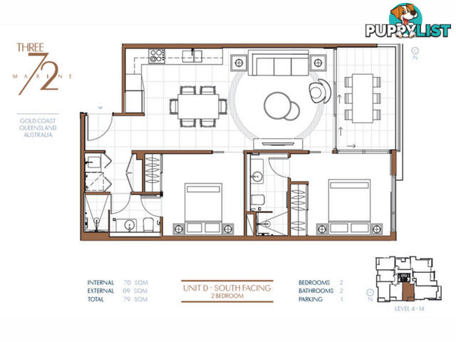 704/372 Marine Parade LABRADOR QLD 4215