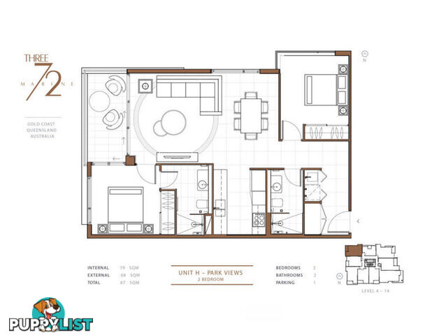 908/372 Marine Parade LABRADOR QLD 4215