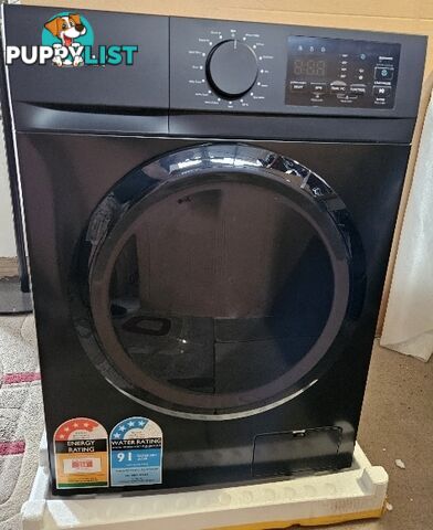 Washing machine Front Loader SOLT 9kg model GGSFLW900B Black NEW in Box