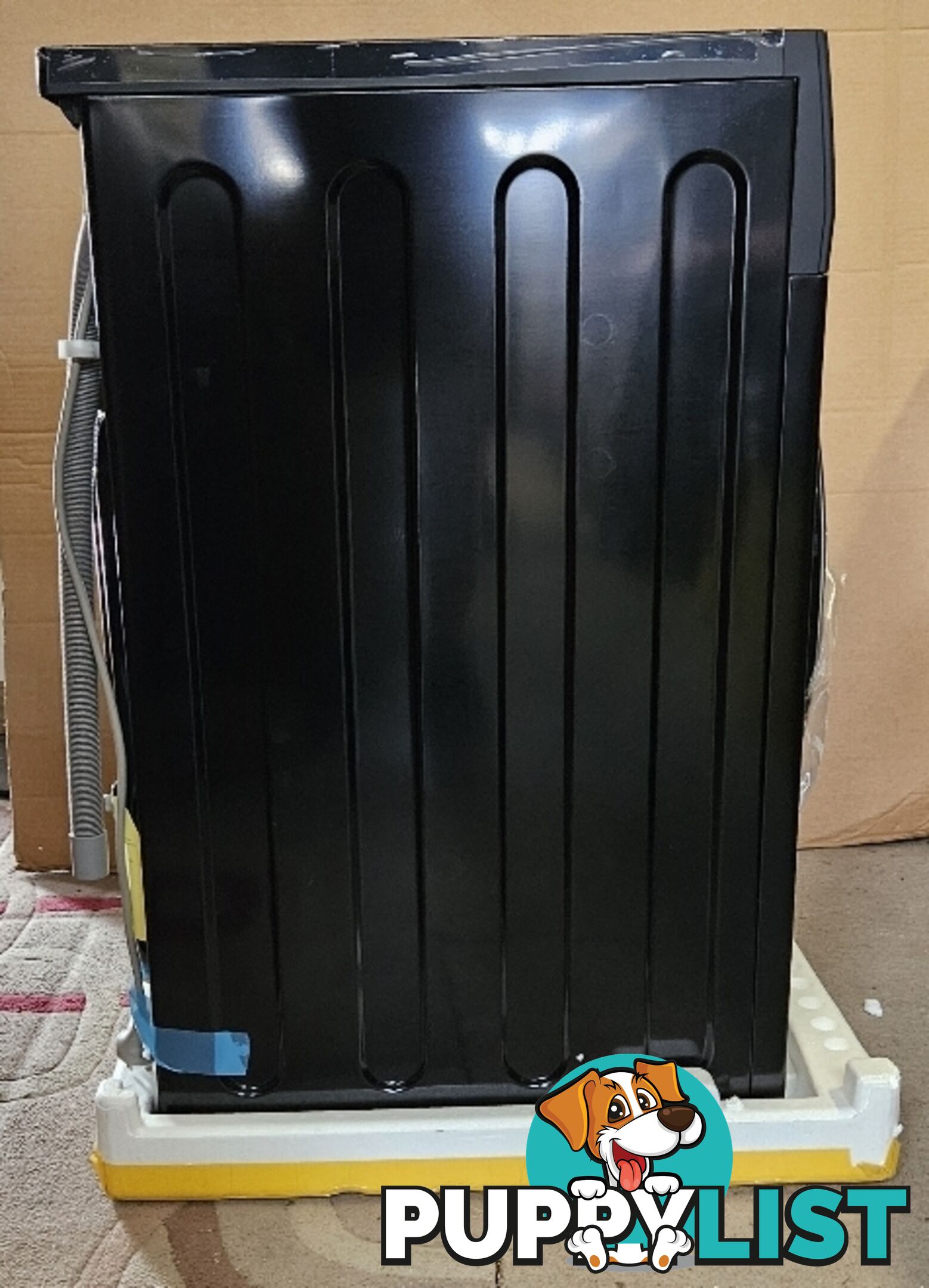 Washing machine Front Loader SOLT 9kg model GGSFLW900B Black NEW in Box