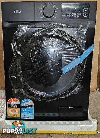 Washing machine Front Loader SOLT 9kg model GGSFLW900B Black NEW in Box