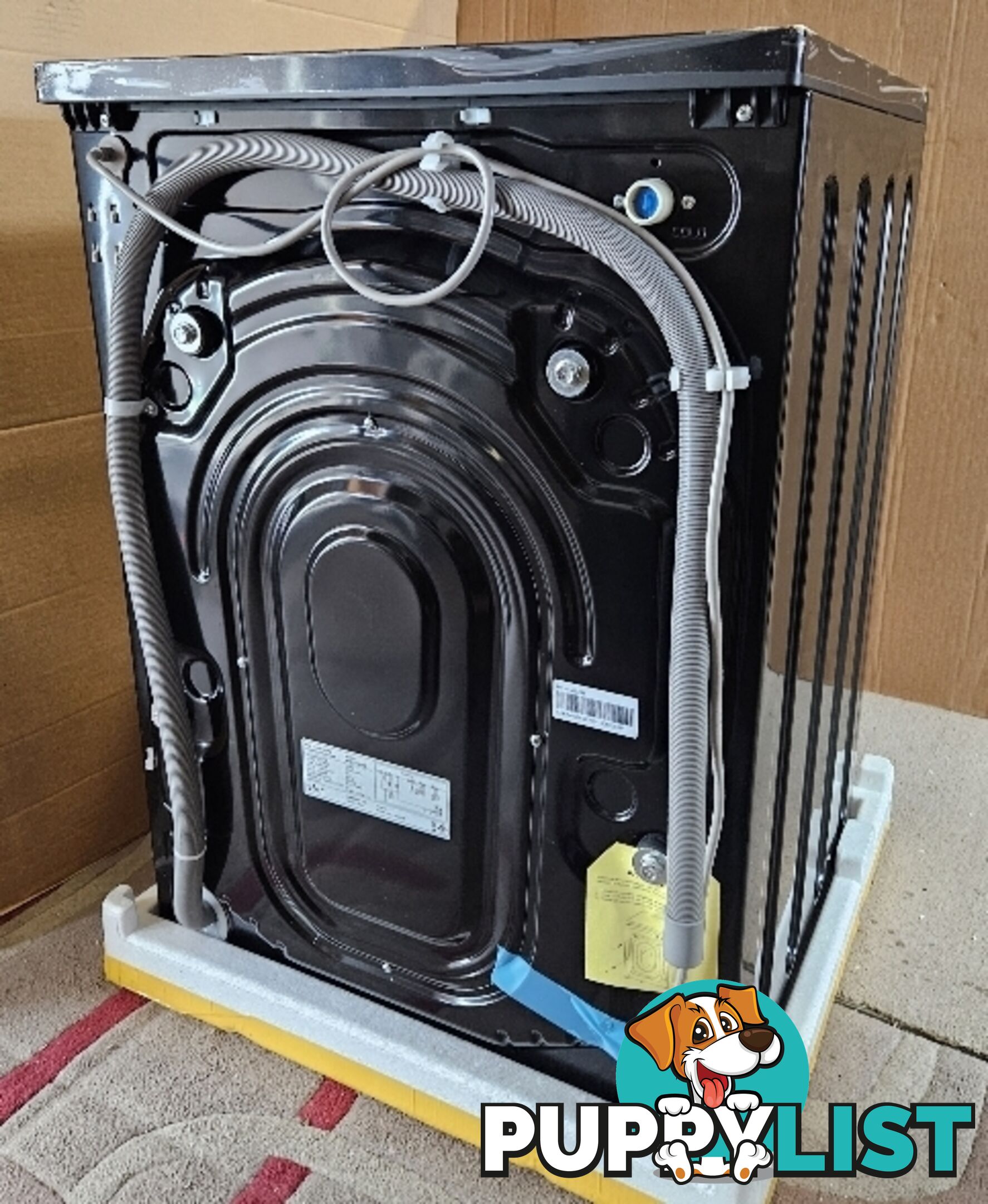 Washing machine Front Loader SOLT 9kg model GGSFLW900B Black NEW in Box
