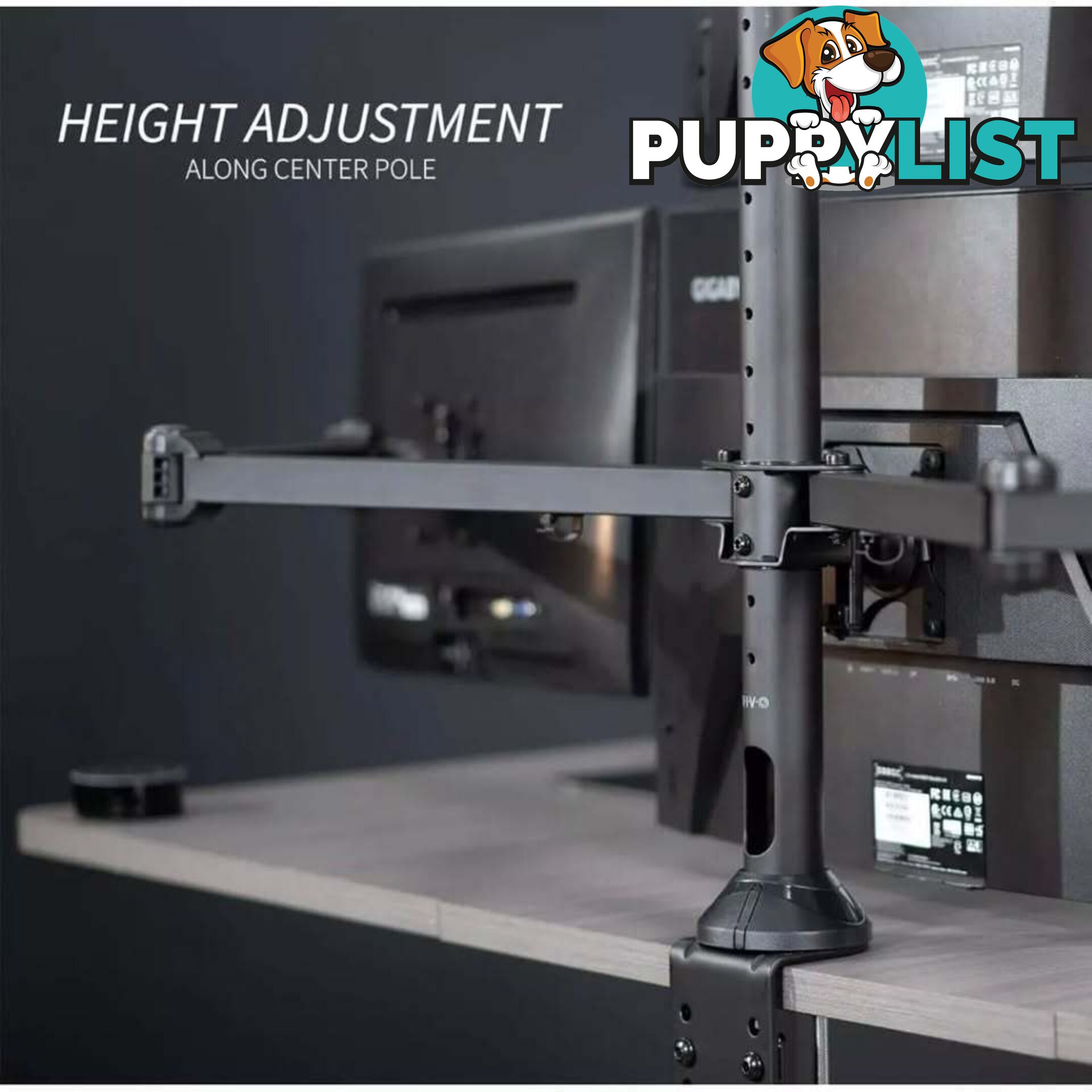 Quad Monitor LCD Mount