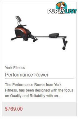 York Fitness Rowing Machine