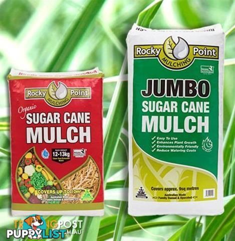 Organic Sugar Cane Mulch Jumbo 