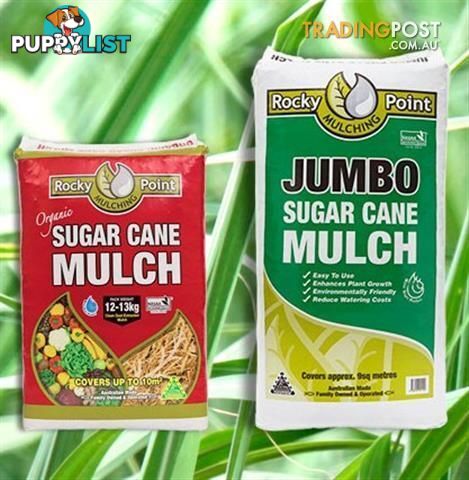 Organic Sugar Cane Mulch - StockCode: CKJGHY