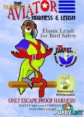 The Aviator HARNESS &amp; LEASH  (w/DVD) - StockCode: YN7XTC