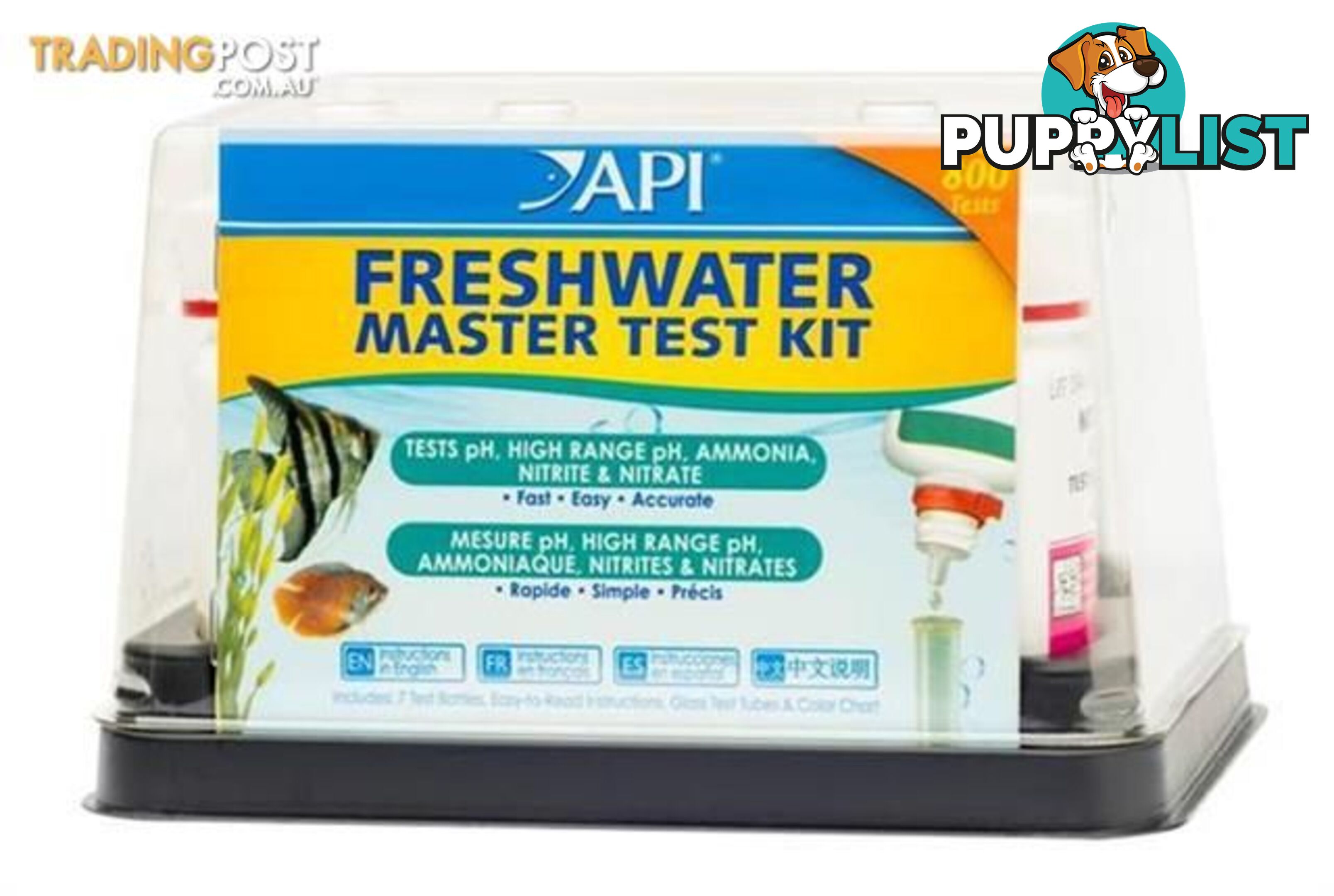 API Freshwater Master Multi Test Kit 5 in 1 - StockCode: K23MLP