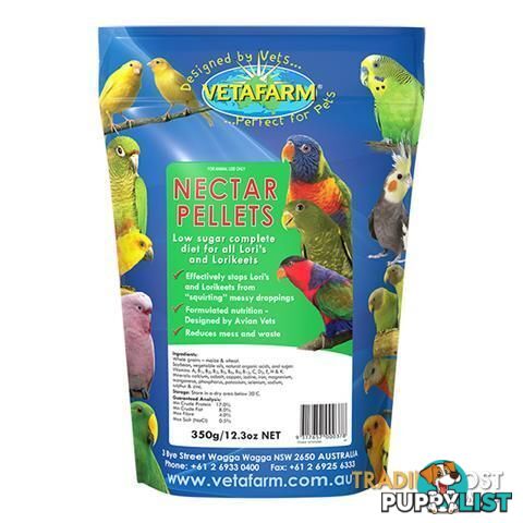 350g Vetafarm Nectar Pellets - StockCode: B68ZN7