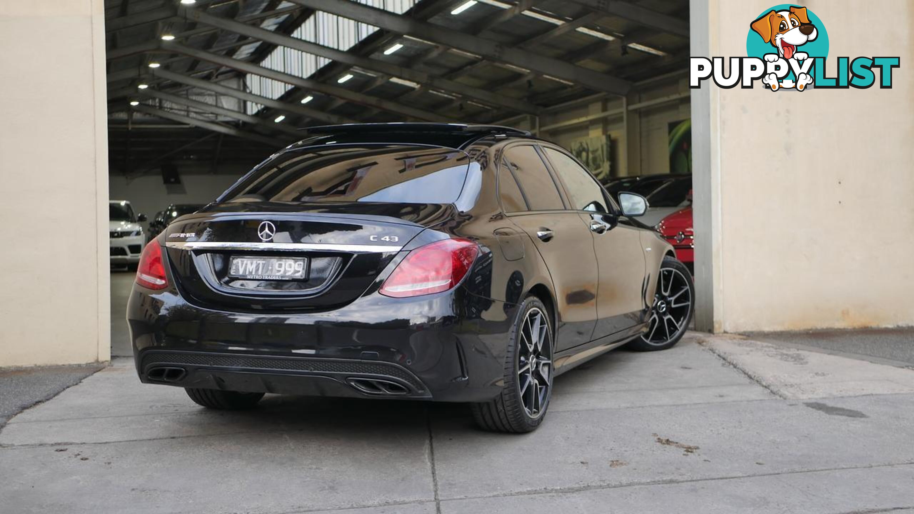 2017 Mercedes-Benz C-Class  W205 807+057MY C43 AMG 9G-Tronic 4MATIC Sedan