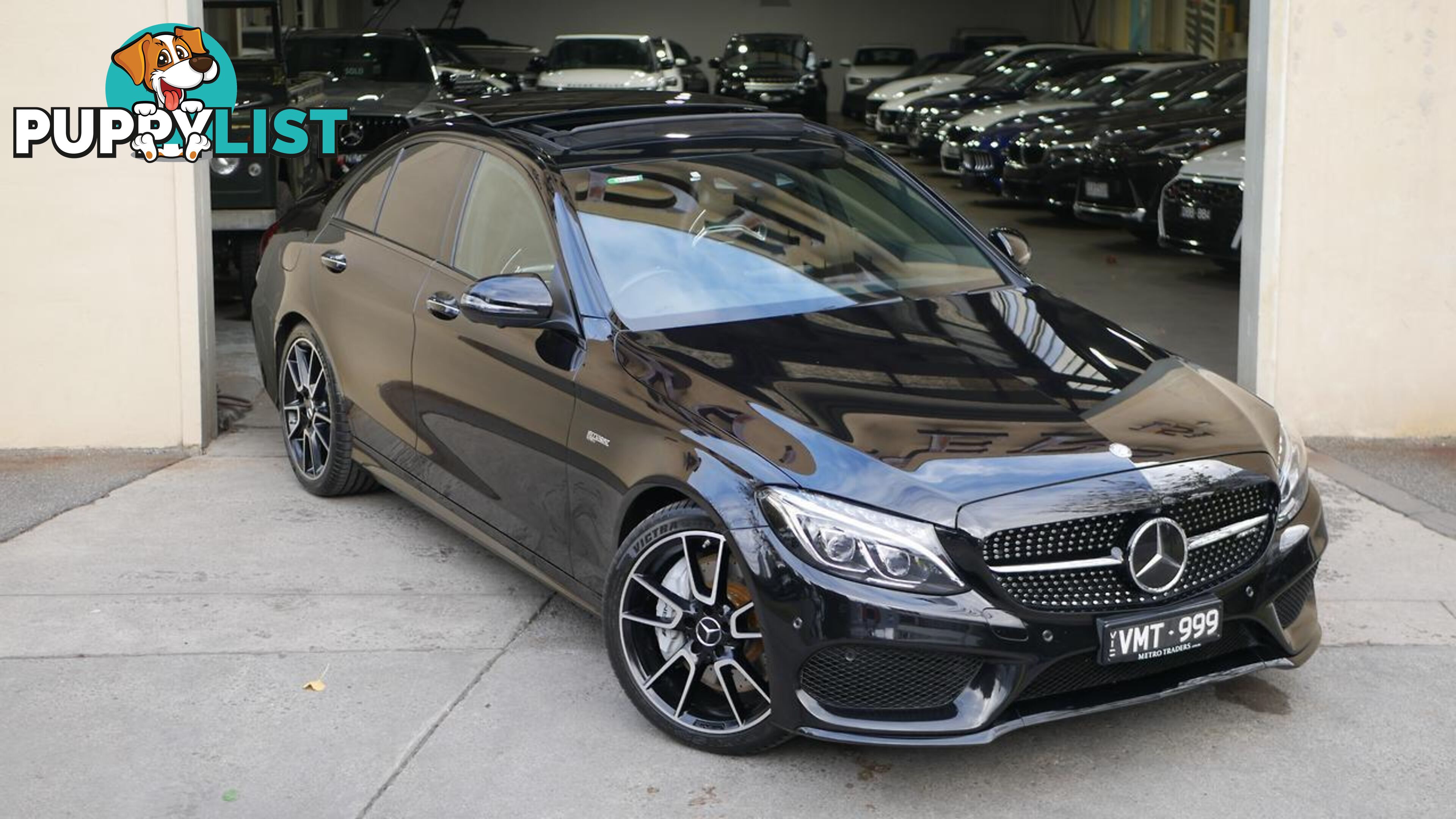2017 Mercedes-Benz C-Class  W205 807+057MY C43 AMG 9G-Tronic 4MATIC Sedan