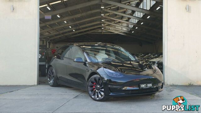 2022 Tesla Model 3  MY22 Performance AWD Sedan