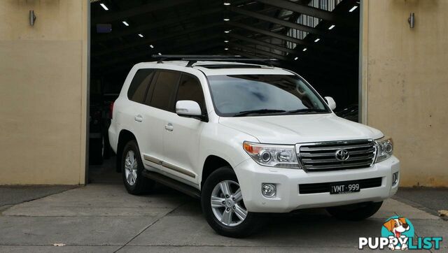 2013 Toyota Landcruiser  VDJ200R MY12 Sahara Wagon