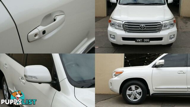 2013 Toyota Landcruiser  VDJ200R MY12 Sahara Wagon