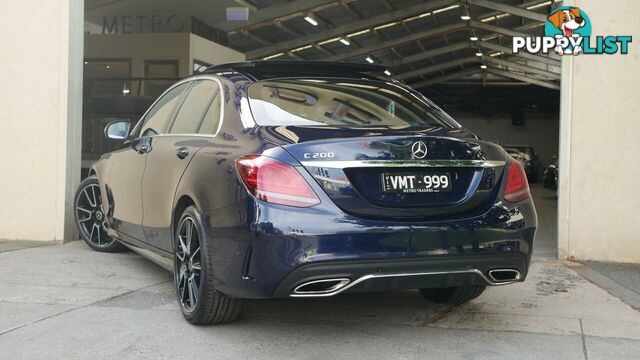 2019 Mercedes-Benz C-Class  W205 809MY C200 9G-Tronic Sedan