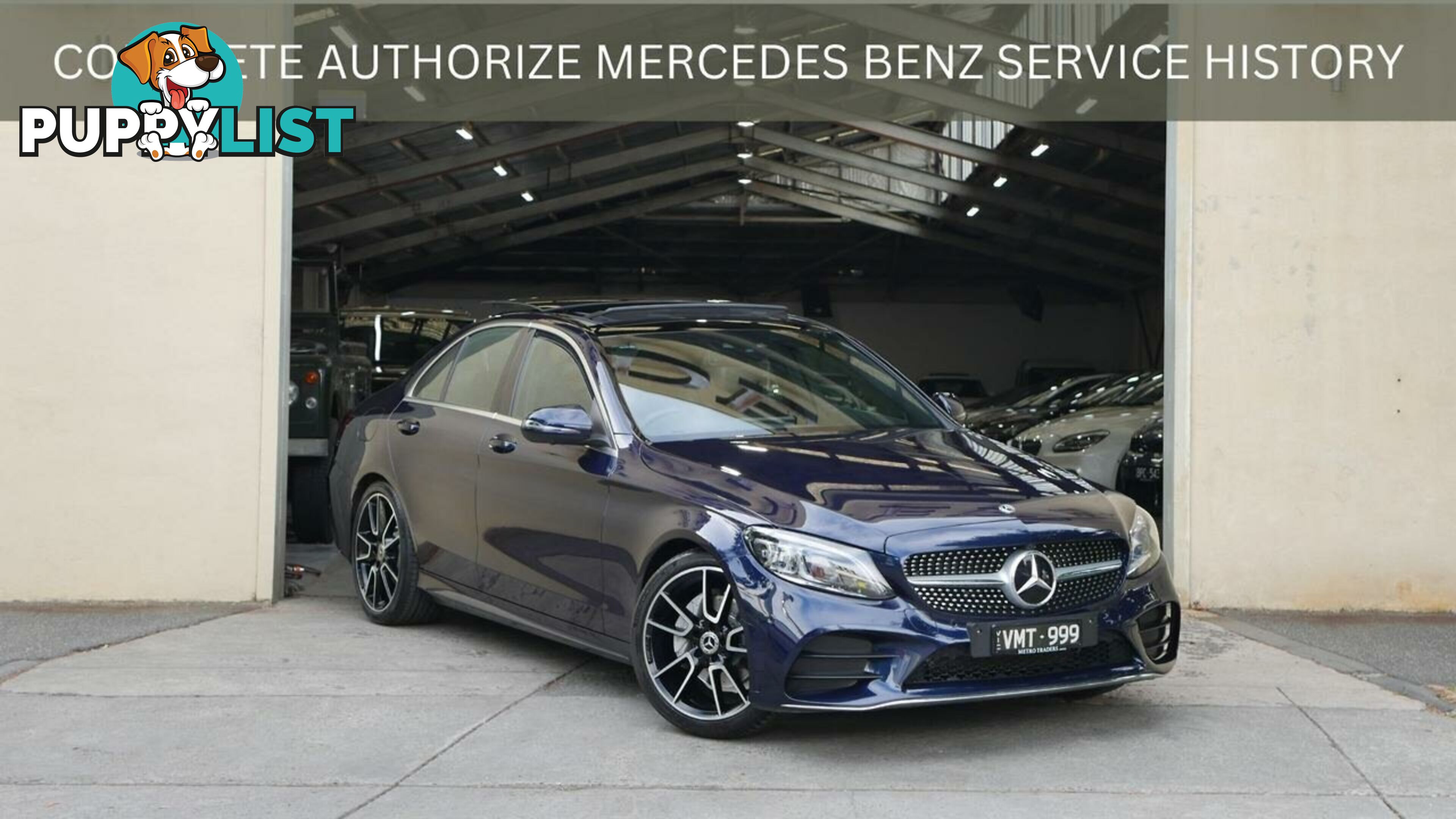 2019 Mercedes-Benz C-Class  W205 809MY C200 9G-Tronic Sedan